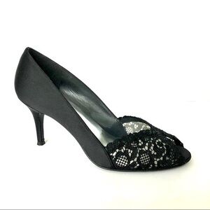 STUART WEITZMAN satin pumps size 9 M